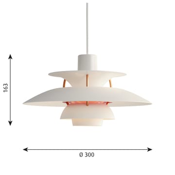 PH 5 MINI pendel - Modern vit - Louis Poulsen