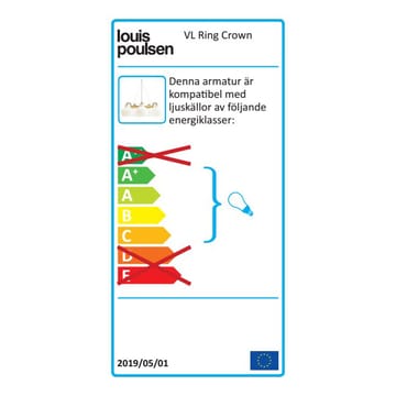 VL Ring Crown 3-5-7 pendel - 5 - Louis Poulsen