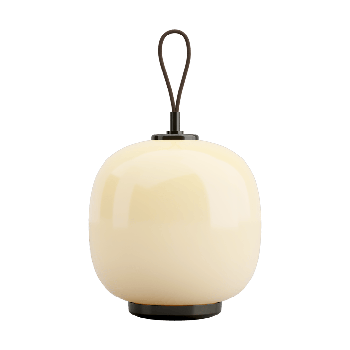 VL45 Radiohus portabel lampa Ø17,5 cm - Brass-pale yellow glass - Louis Poulsen