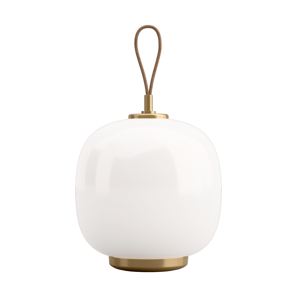 Louis Poulsen VL45 Radiohus portabel lampa o17,5 cm Brass-white opal glass