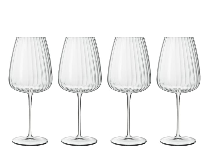 Rödvinsglas bordeaux Optica 4-pack - 70 cl - Luigi Bormioli