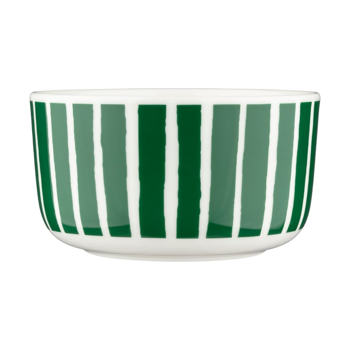 Oiva Piccolo skål 50 cl - Green-White - Marimekko