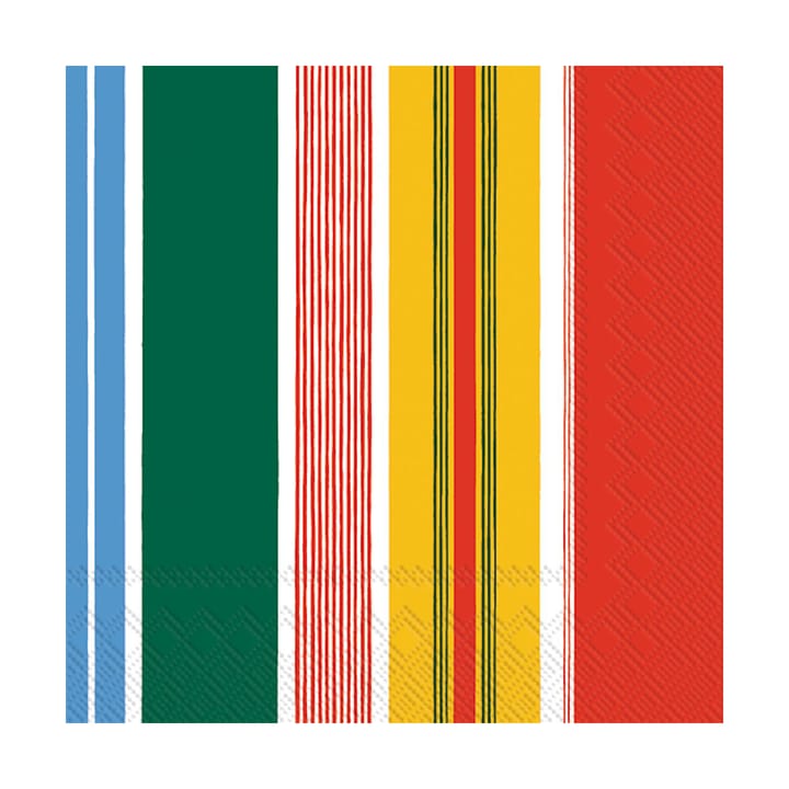 Paraati servett 33x33 cm 20-pack - Yellow-red - Marimekko