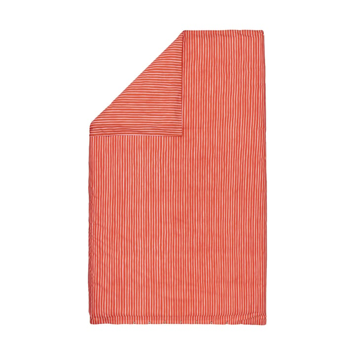Piccolo påslakan 150x210 cm - Warm orange-pink - Marimekko