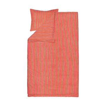 Piccolo påslakan 150x210 cm - Warm orange-pink - Marimekko