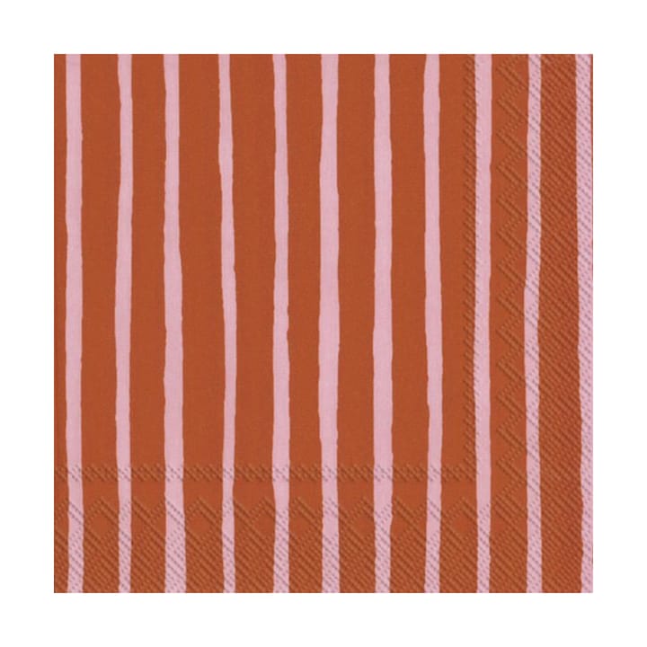 Piccolo servett 33x33 cm 20-pack - Pink-orange - Marimekko