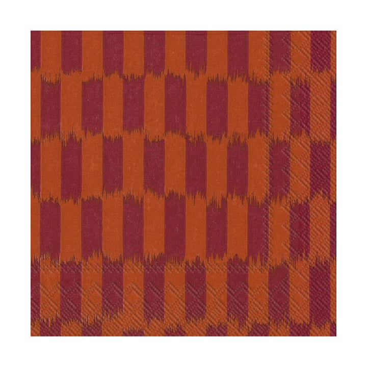 Piekana servett 33x33 cm 20-pack, Terracotta Marimekko