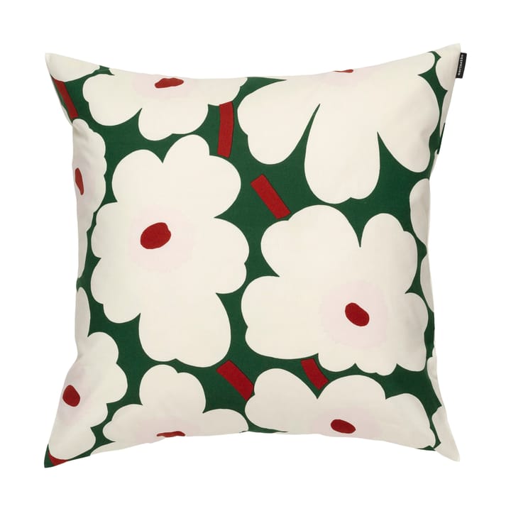 Pieni Unikko kuddfodral 50x50 cm - Green - Marimekko