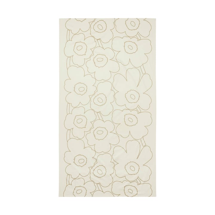 Piirto Unikko bordsduk 135x250 cm - Linen- gold - Marimekko