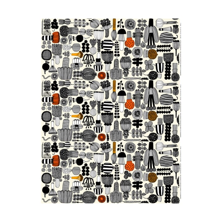 Puutarhurin Parhaat vaxduk - White-black-orange - Marimekko