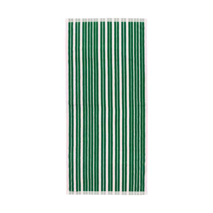 Raide badhandduk 70x150 cm, Green-light pink Marimekko