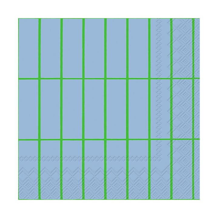 Tiiliskivi servett 33x33 cm 20-pack, Light blue-green Marimekko