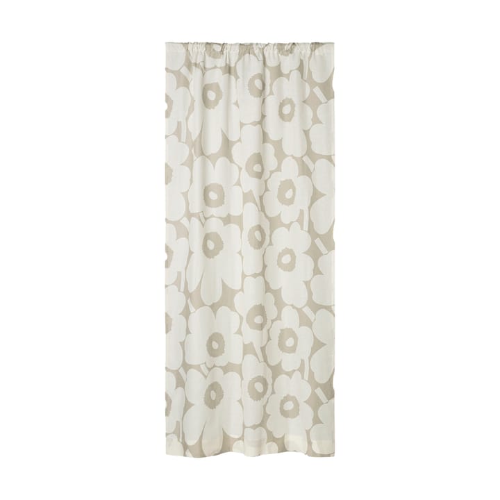 Unikko gardinlängd 135x250 cm, Light grey- off white Marimekko