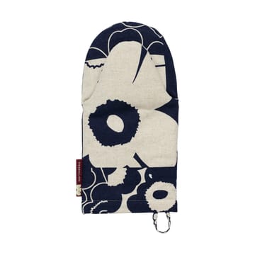 Unikko kollaasi grytvante - Linen-dark navy - Marimekko