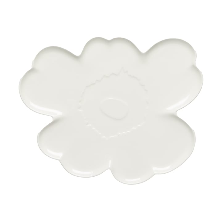 Unikko Shape fat 32 cm - White - Marimekko