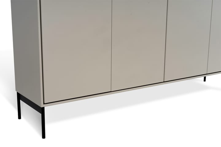 Volt sideboard 80x148 cm, Beige-svart Mavis