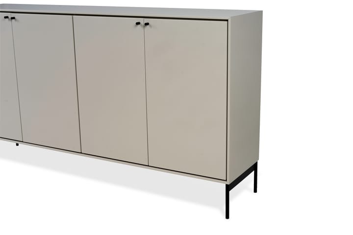 Volt sideboard 80x148 cm, Beige-svart Mavis