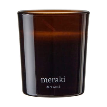 Meraki doftljus 15 timmar 2-pack - Dark wood - Meraki