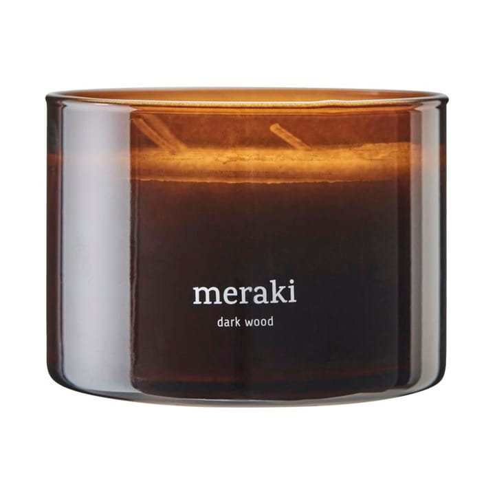 Meraki doftljus, 32 timmar, Dark wood Meraki