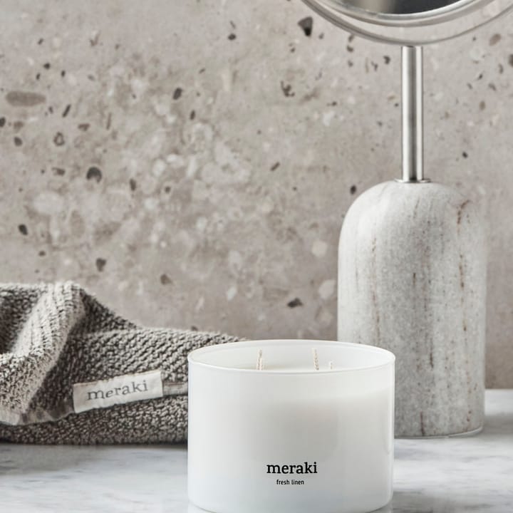 Meraki doftljus, 32 timmar, Fresh linen Meraki