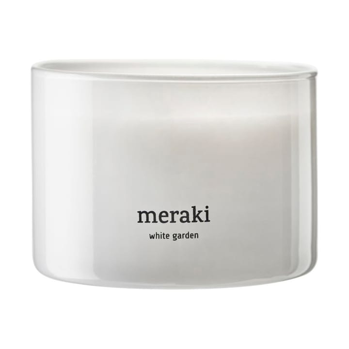 Meraki doftljus, 32 timmar - White garden - Meraki