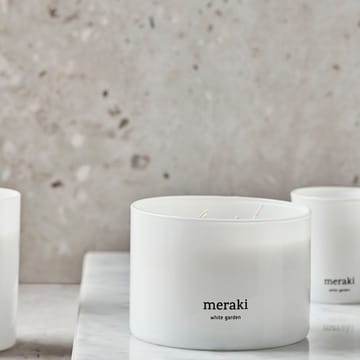 Meraki doftljus, 32 timmar - White garden - Meraki