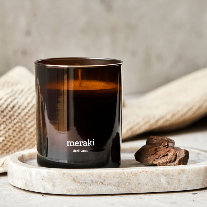 Meraki doftljus, 35 timmar, Dark wood Meraki