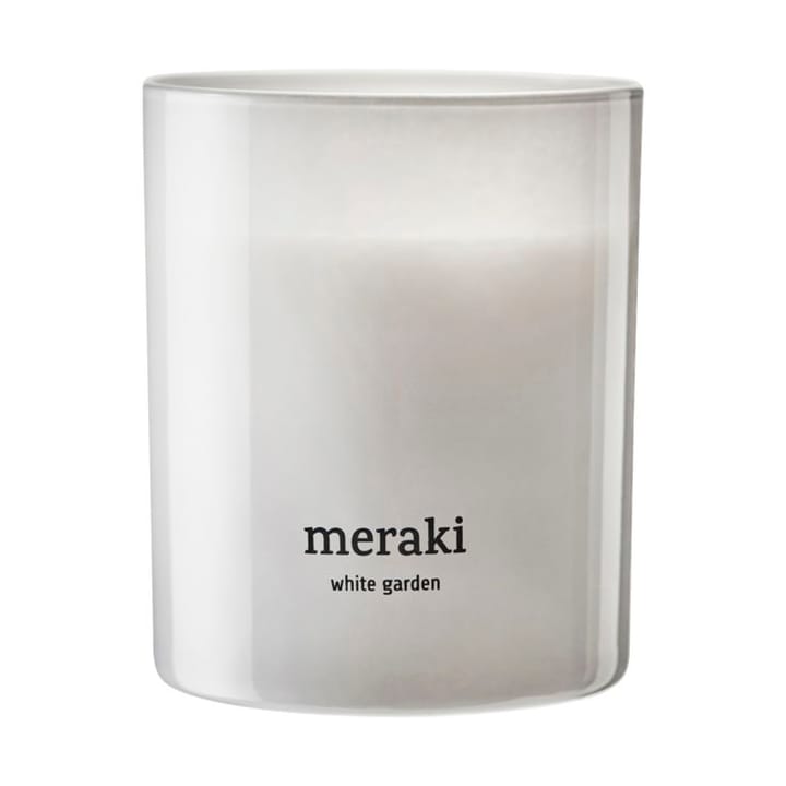 Meraki doftljus, 35 timmar, White garden Meraki