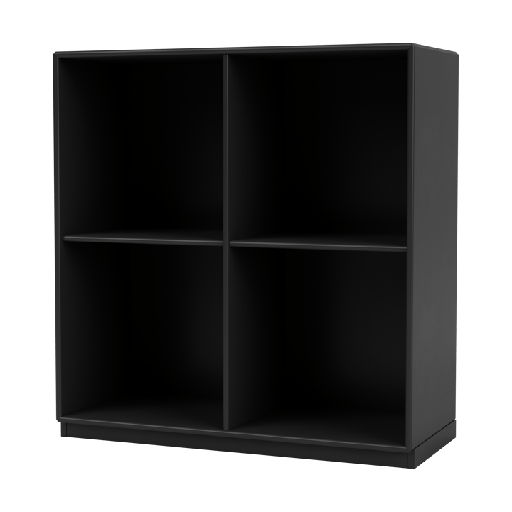 SHOW hylla 69,6x69,6 cm, sockel 3 cm - 05-Black - Montana