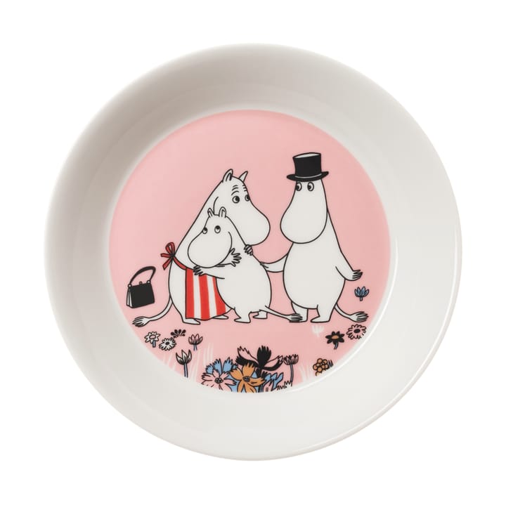 Familjemys mumin assiett - Ø15 cm - Moomin Arabia