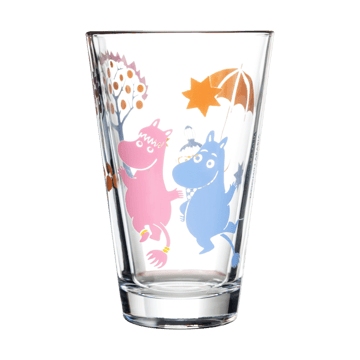 Fest muminglas 30 cl 2-pack - Klar - Moomin Arabia