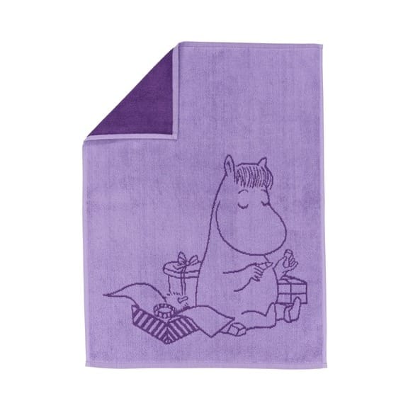 Mumin handduk 50x70 cm - Snorkfröken violett - Moomin Arabia