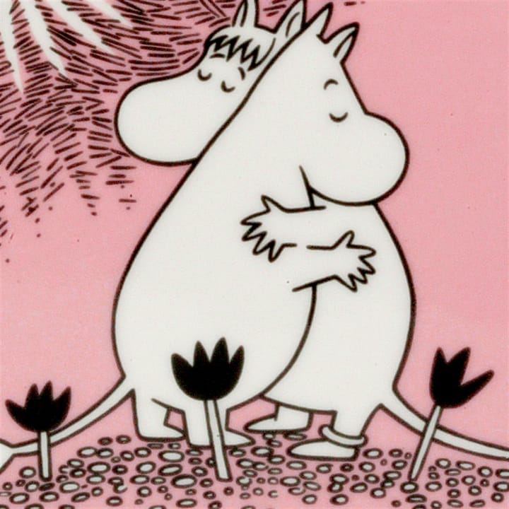 Mumin kärlek Muminskål, rosa Moomin Arabia