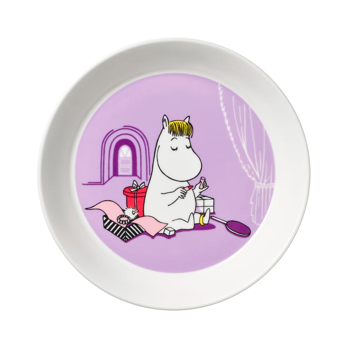 Snorkfröken lila Mumintallrik - Lila - Moomin Arabia