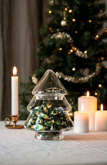 Glass tree glasburk med lock - 20 cm - Muurla