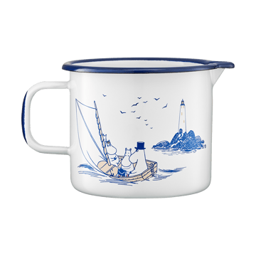 Moomin emaljkanna 1,3L - Sailors - Muurla