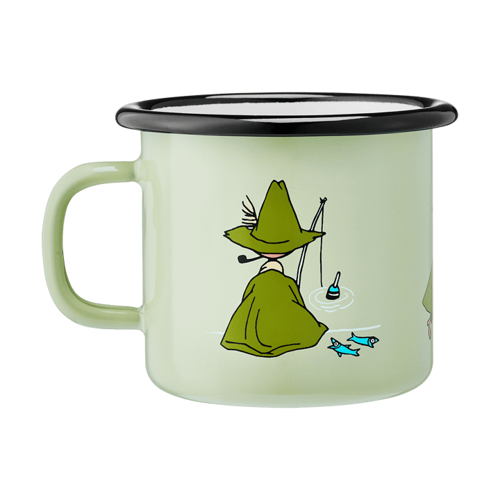 Moomin emaljmugg 2,5 dl, Snufkin Muurla