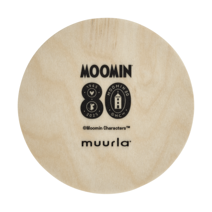 Mumin 80 glasunderlägg Ø11 cm 4-pack, Multi Muurla