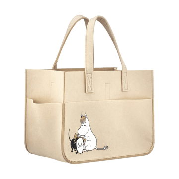 Mumin pets förvaringskorg 25x40 cm - Beige - Muurla