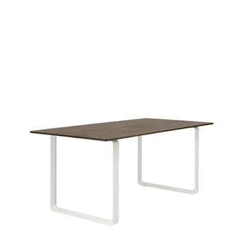 70/70 matbord 170x85 cm - Solid smoked oak-White - Muuto