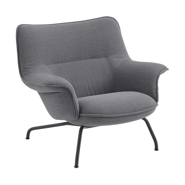 Doze fåtölj låg - Ocean 80-anthracite black - Muuto