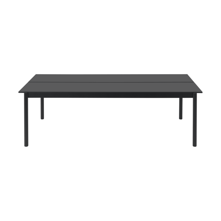 Linear System bord 110x240 cm - Black nanolaminate-black-black - Muuto