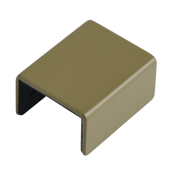 Mini förvaringssystem clips 1-pack - Brown-green - Muuto