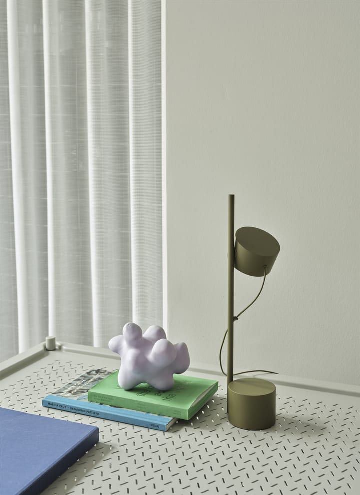 Post bordslampa, Brown-green Muuto