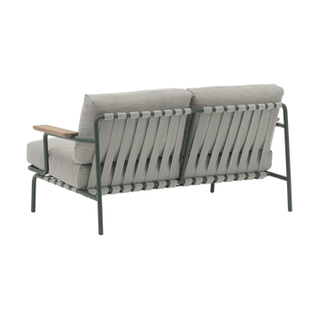 Settle soffa 2-sits - Ribbed Weave 2 Dark green - Muuto