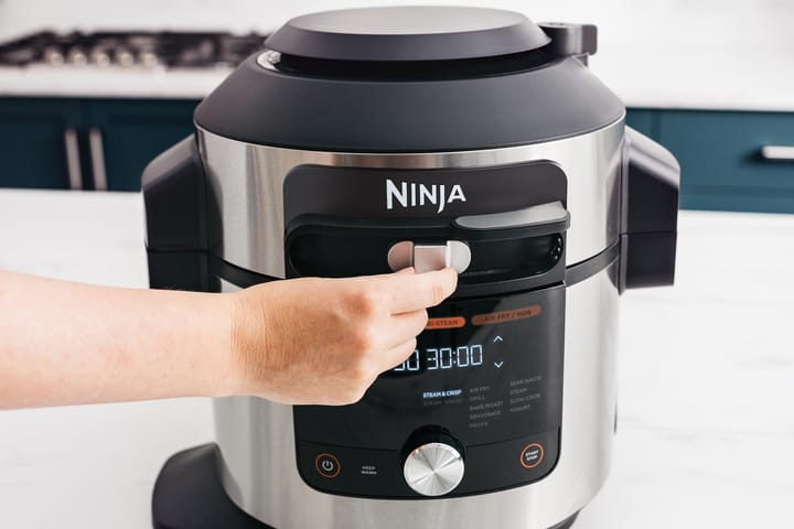 Ninja Foodi OL750 14-i-1 ONE-Lid multikokare 7,5 L, Rostfritt stål Ninja