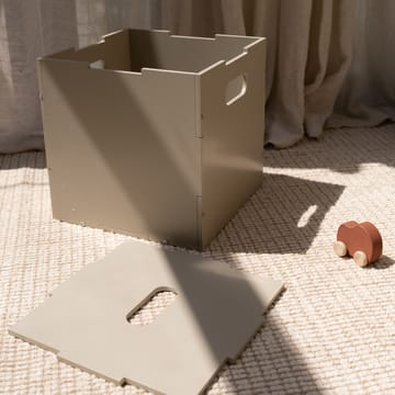 Cube Storage förvaringslåda - Beige - Nofred