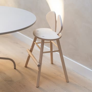 Mouse Chair Junior stol - Vitpigmenterad - Nofred