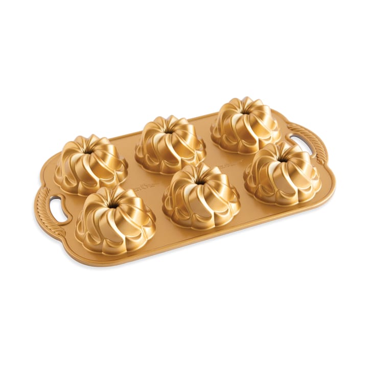 Nordic Ware piroutte bundtlette bakform 1,2 l - Guld - Nordic Ware