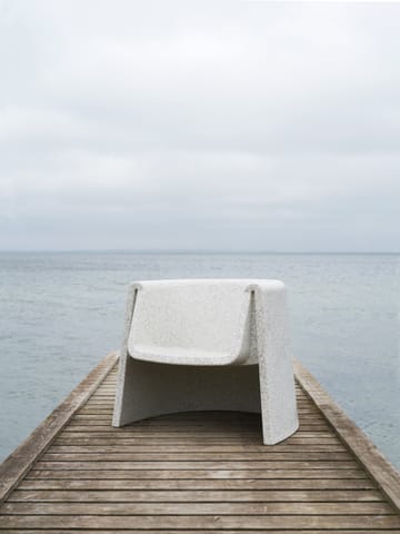 Bit Lounge Chair fåtölj - Vit - Normann Copenhagen